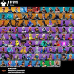 97 SKINS STW OG + DEADPOOL + BANANIN OG