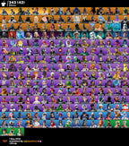 243 SKINS BLUE SQUIRES + TOMA LA L + RISA DE BURRO