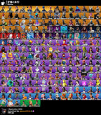 216 SKINS THE REAPER + TOMA LA L + STW OG