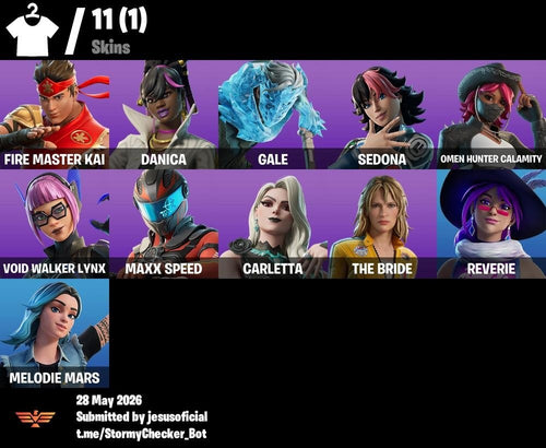 11 SKINS SEDONA + MELODIE MARS