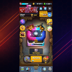 CUENTA CLASH ROYALE – 12,000 COPAS + PRIMER PASE ROYALE