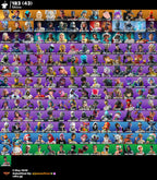 183 SKINS ANSOKA TANO + CAMPEONA DE RECONOCIMIENTO + OCEANIC CAMOUFLAGE