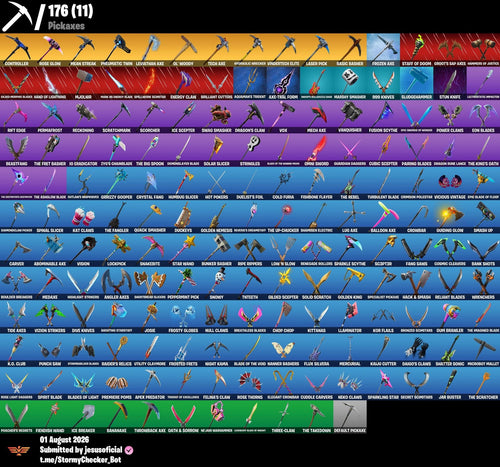 170 SKINS JELTY + RISA DE BURRO + HACHA DE KRATOS + STW OG