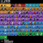 97 SKINS STW OG + DEADPOOL + BANANIN OG