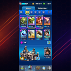 CUENTA CLASH ROYALE - 9,000 COPAS - NIVEL 15 DE TORRE DEL REY
