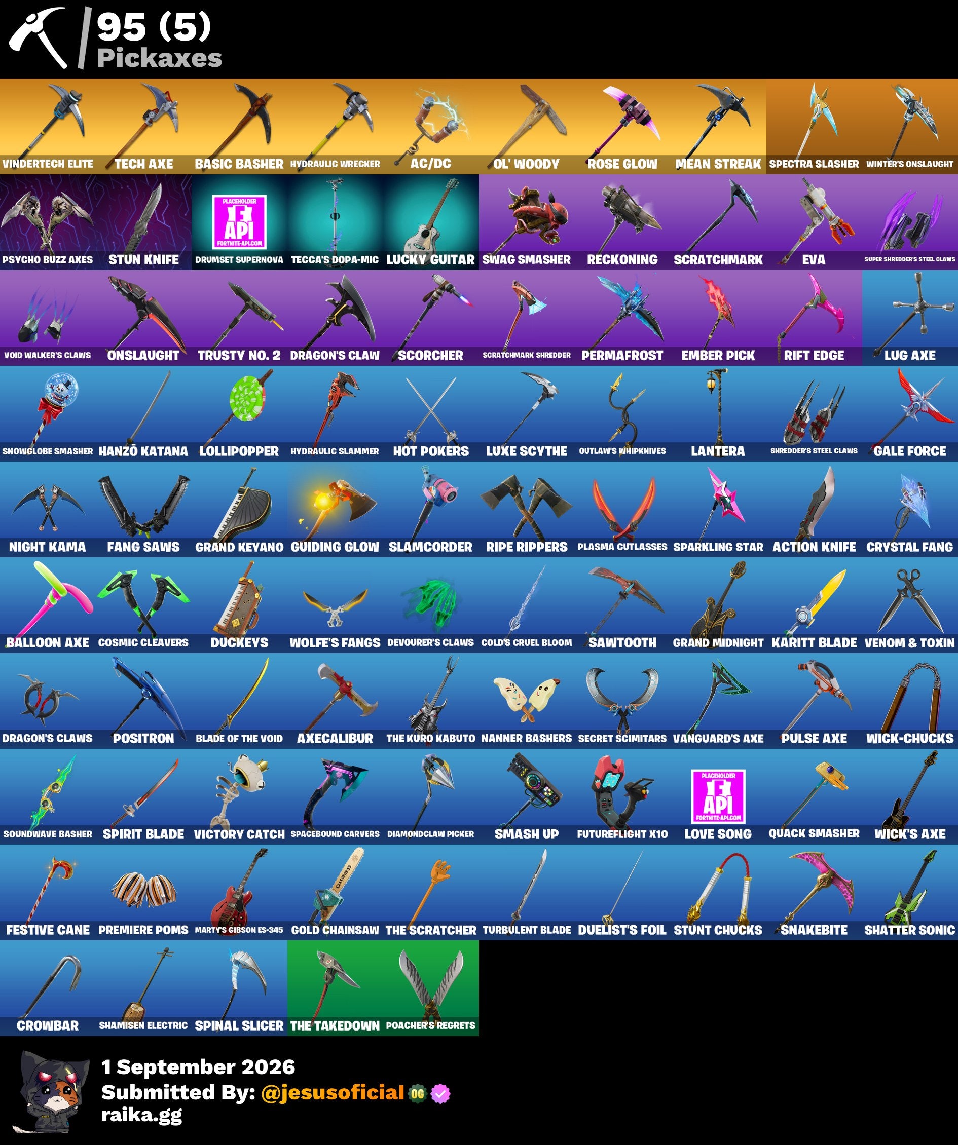 90 SKINS BLACK KNIGHT + TOMA LA L + STW OG