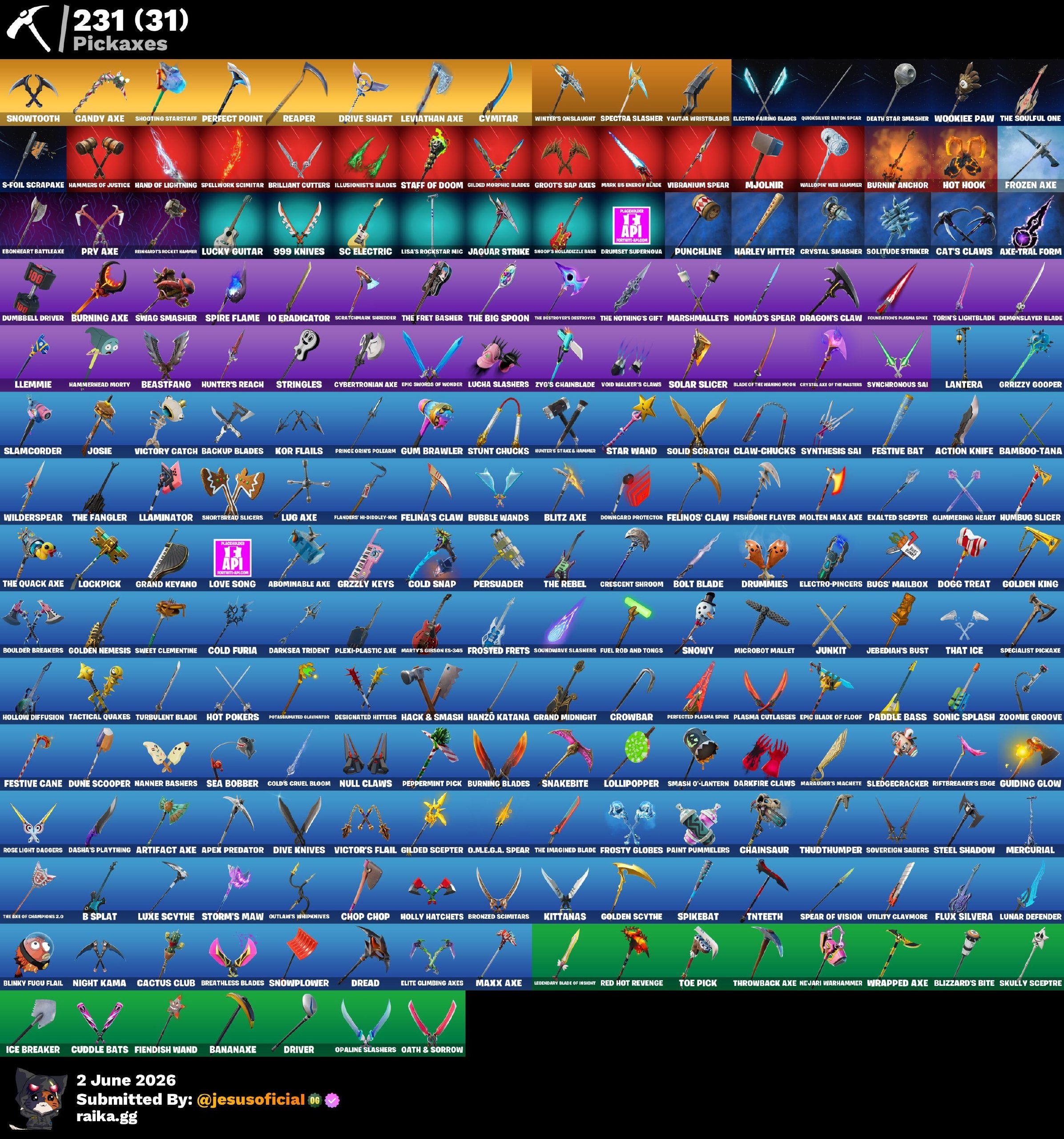 165 SKINS TRAVIS SCOTT + HACHA DE KRATOS + GOLD MIDAS