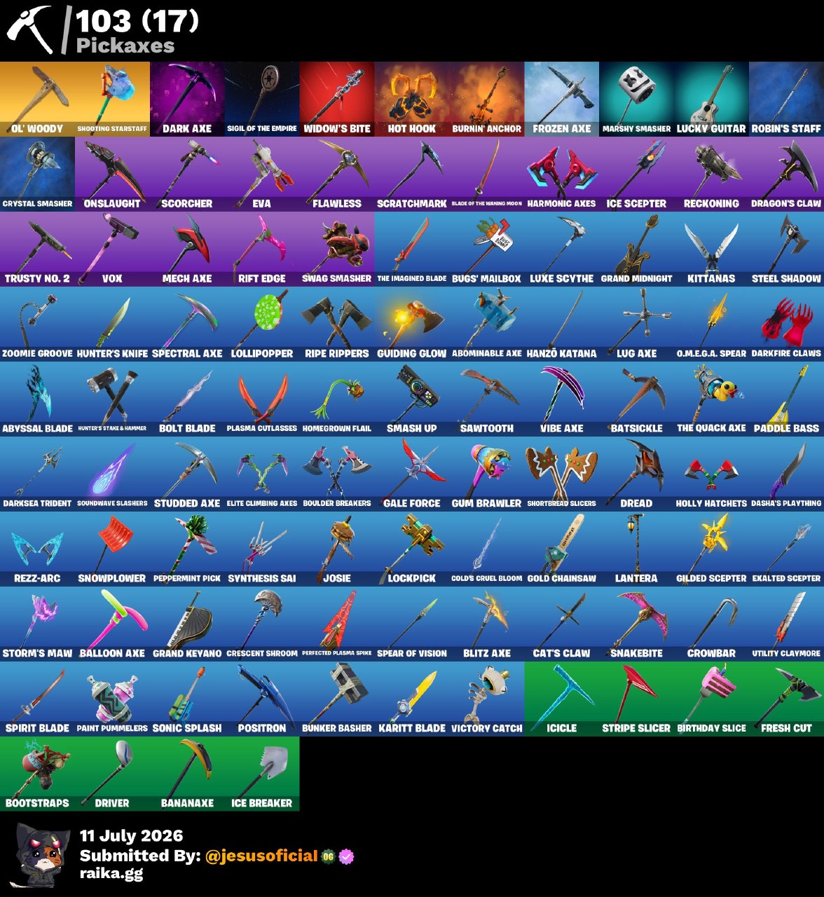 128 SKINS THE REAPER + IKONIK + TOMA LA L + PALITO DE PEZ