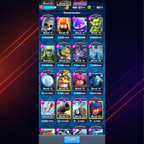 CUENTA CLASH ROYALE - 9,000 COPAS - NIVEL 15 DE TORRE DEL REY