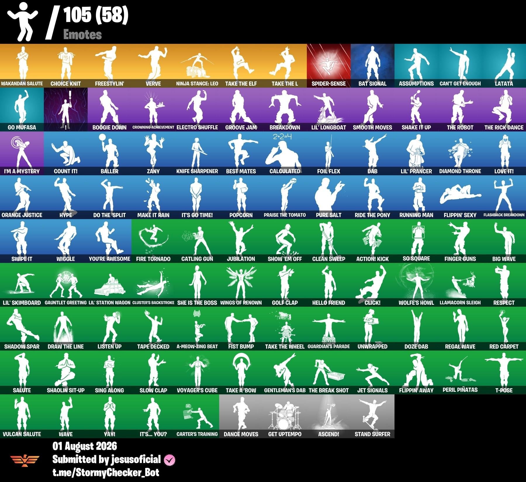 115 SKINS THE REAPER + JELTY + TOMA LA L + GALAXY + STW OG