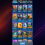 CUENTA CLASH ROYALE - 10,000 COPAS - NIVEL 14 DE TORRE DEL REY