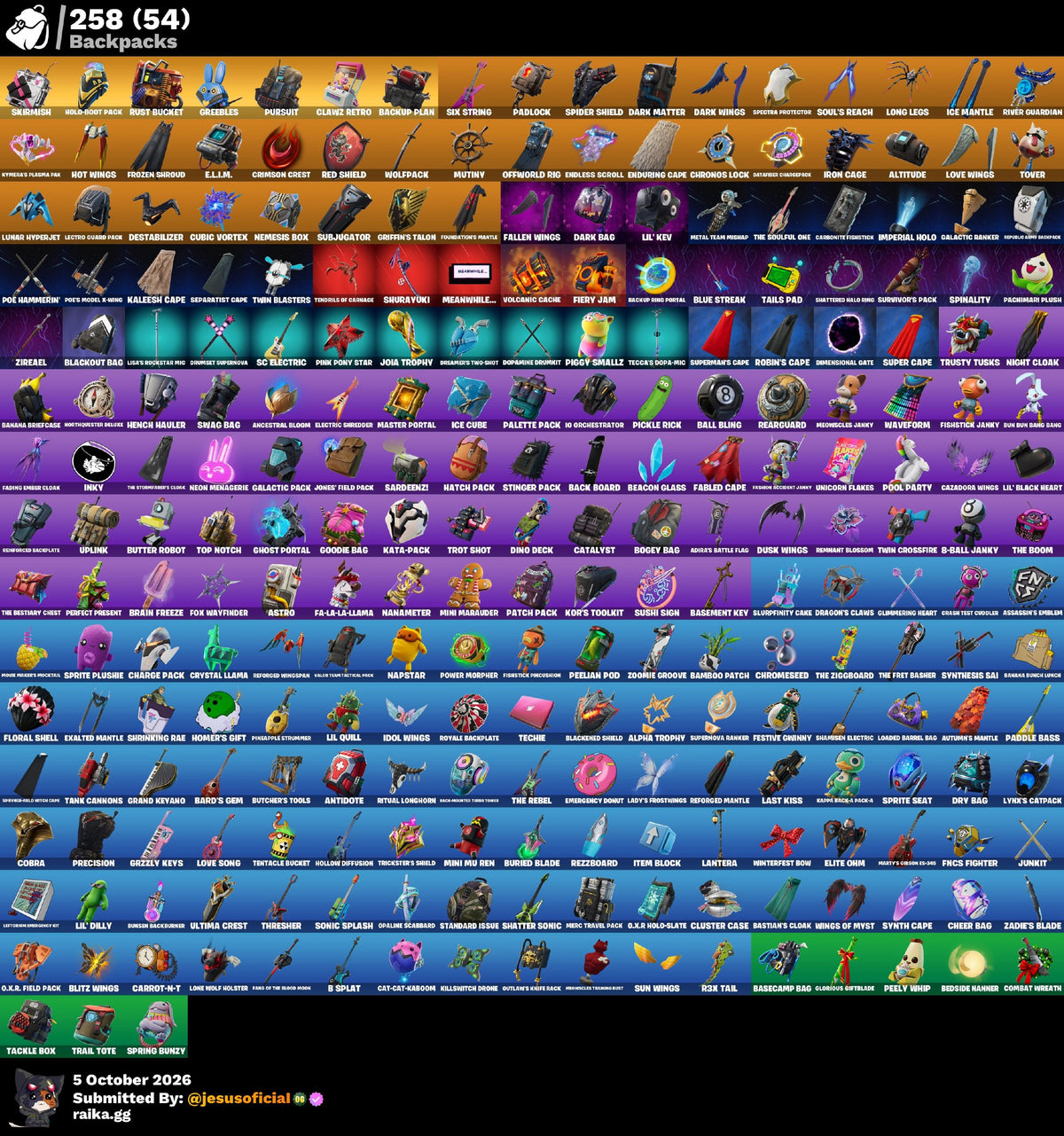 221 SKINS THE REAPER + TOMA LA L + STW OG