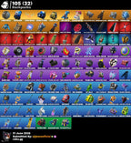 64 SKINS CLOUD STRIKER + GOLD MIDAS + RAGE