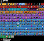 95 SKINS GOLD MIDAS + PASE MARVEL OG + GOLD LARA CROFT