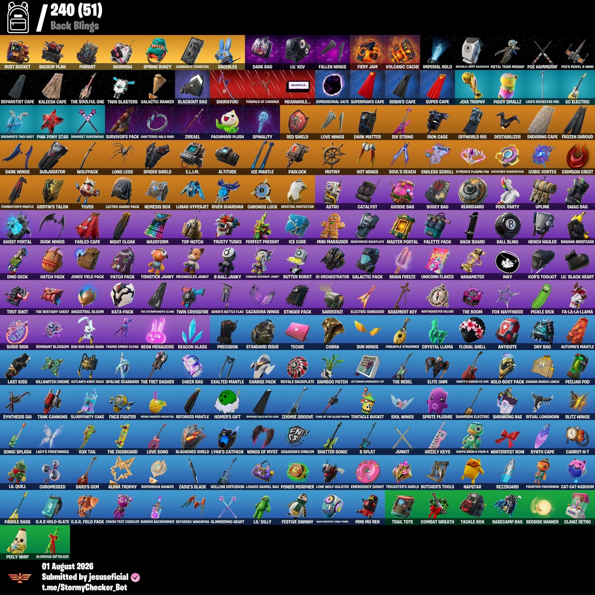 216 SKINS THE REAPER + TOMA LA L + STW OG