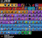 64 SKINS CLOUD STRIKER + GOLD MIDAS + RAGE