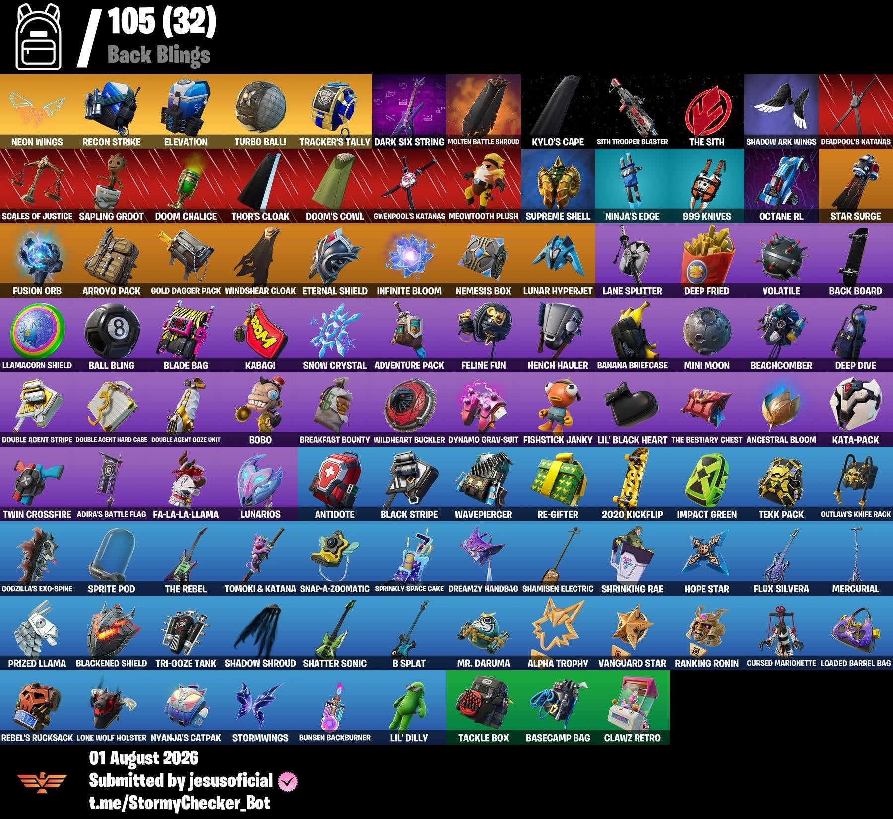 64 SKINS CLOUD STRIKER + GOLD MIDAS + RAGE