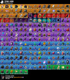 183 SKINS THE REAPER + TOMA LA L + RISA DE BURRO + HACHA DE KRATOS
