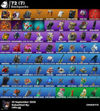 41 SKINS THE REAPER + FRESH + TOMA LA L + STW OG