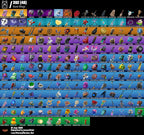 134 SKINS IKONIK + HACHA DE KRATOS + RISA DE BURRO