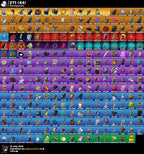 211 SKINS THE REAPER + TOMA LA L + HACHA DE KRATOS