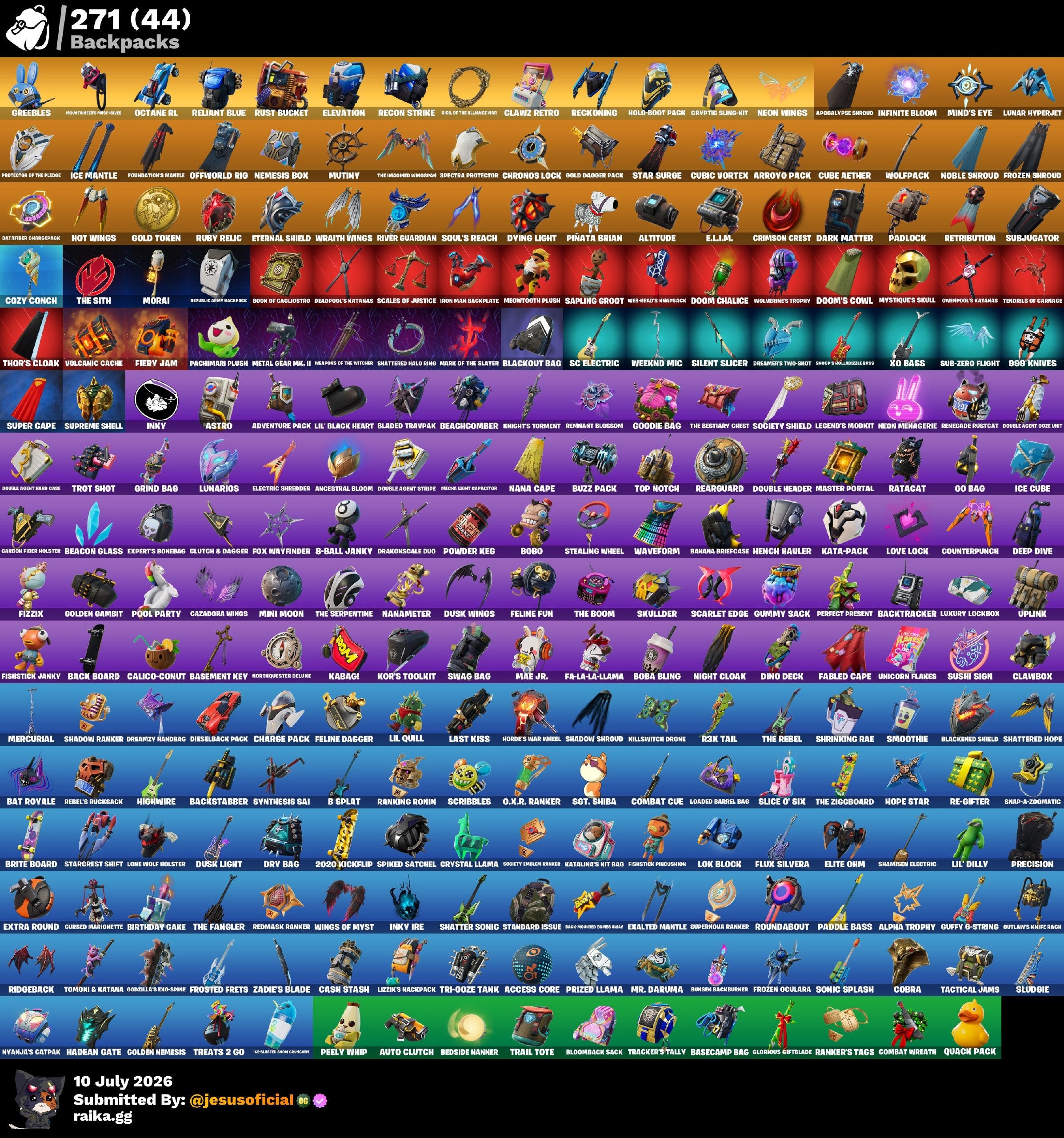 211 SKINS THE REAPER + TOMA LA L + HACHA DE KRATOS