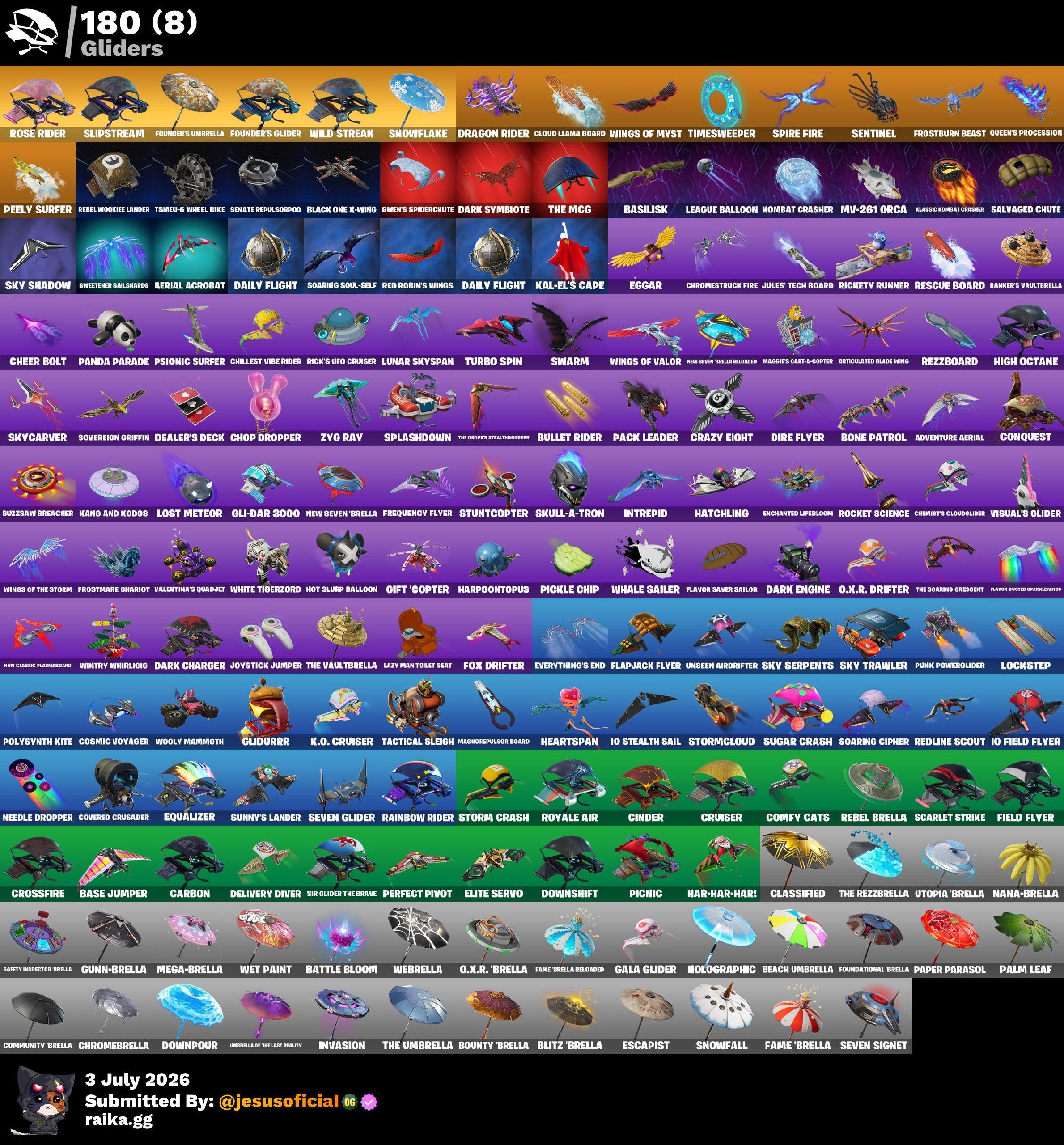 216 SKINS THE REAPER + TOMA LA L + STW OG