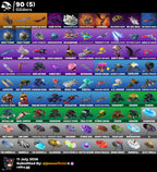 128 SKINS THE REAPER + IKONIK + TOMA LA L + PALITO DE PEZ
