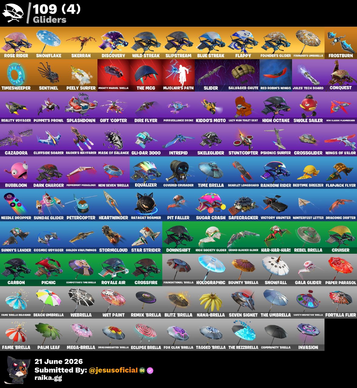 95 SKINS COMBO TWITCH PRIME + GALAXY + TOMA LA L + STW OG