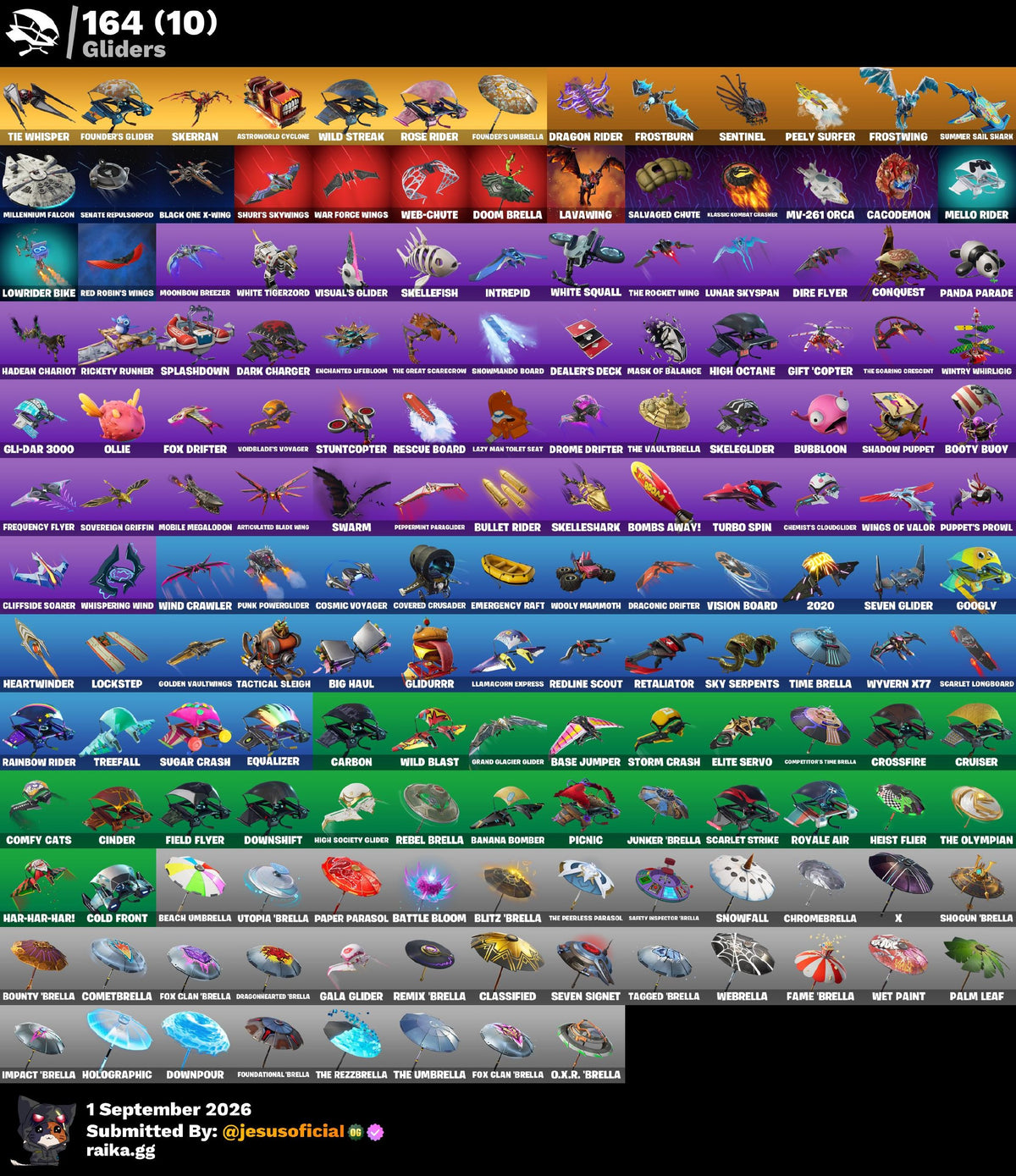 170 SKINS THE REAPER + TRAVIS SCOTT + TOMA LA L + STW OG
