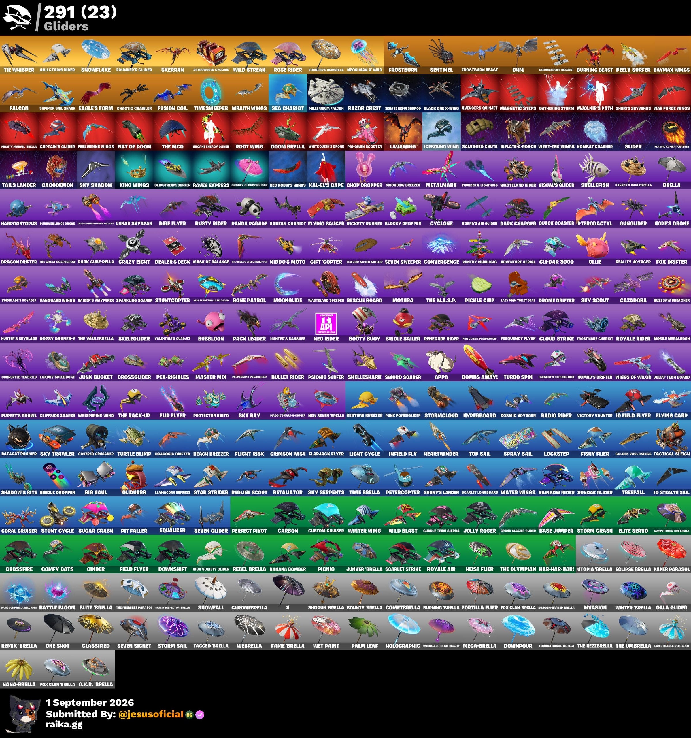 419 SKINS IKONIK + HACHA DE KRATOS + PICO MINTY + TOMA LA L + STW OG