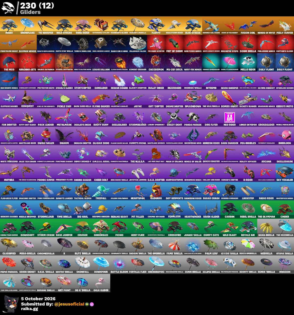 314 SKINS THE REAPER + TOMA LA L + JELTY + STW OG