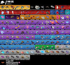 95 SKINS GOLD MIDAS + PASE MARVEL OG + GOLD LARA CROFT