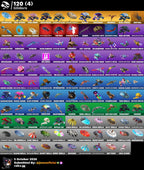 127 SKINS GALAXY + THE REAPER + TOMA LA L + JELTY + STW OG