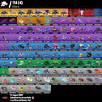 115 SKINS THE REAPER + JELTY + TOMA LA L + GALAXY + STW OG