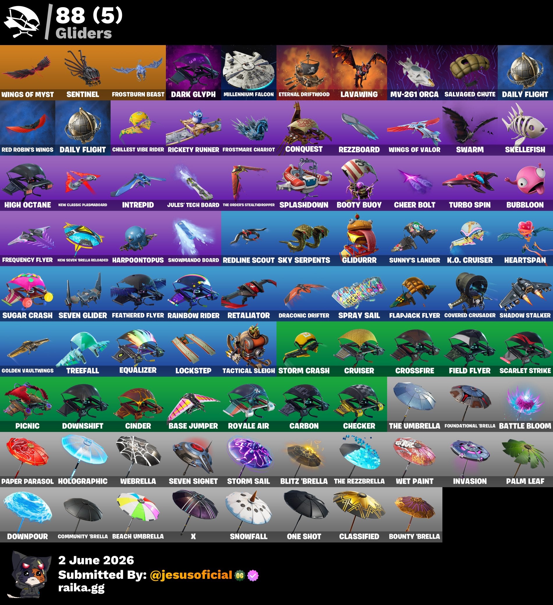 116 SKINS THE REAPER + IKONIK + TOMA LA L + PALITO DE PEZ