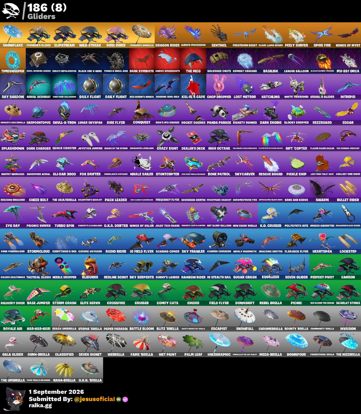 216 SKINS THE REAPER + TOMA LA L + STW OG