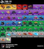 41 SKINS THE REAPER + FRESH + TOMA LA L + STW OG