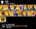 64 SKINS CLOUD STRIKER + GOLD MIDAS + RAGE