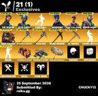 41 SKINS THE REAPER + FRESH + TOMA LA L + STW OG