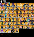 183 SKINS ANSOKA TANO + CAMPEONA DE RECONOCIMIENTO + OCEANIC CAMOUFLAGE