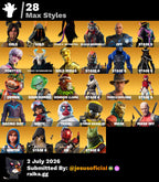 170 SKINS THE REAPER + TRAVIS SCOTT + TOMA LA L + STW OG