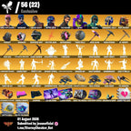 170 SKINS THE REAPER + TRAVIS SCOTT + TOMA LA L + STW OG