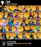 165 SKINS TRAVIS SCOTT + HACHA DE KRATOS + GOLD MIDAS