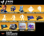 73 SKINS HATSUNE MIKU + ICE SPICE + GODZILLA