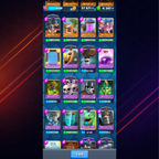 CUENTA CLASH ROYALE – 12,000 COPAS + PRIMER PASE ROYALE