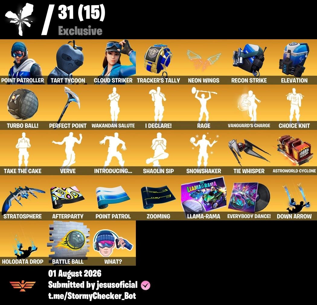 64 SKINS CLOUD STRIKER + GOLD MIDAS + RAGE