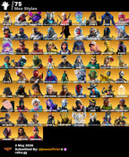 209 SKINS SEÑOR MUERTE + TOMA LA L + HACHA DE KRATOS