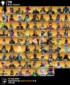 244 SKINS BLUE SQUIRES + TOMA LA L + RISA DE BURRO