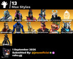 127 SKINS THE REAPER + TOMA LA L + GALAXY + JELTY + STW OG